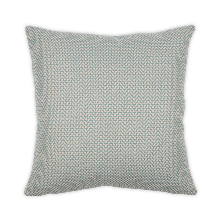Moss Home Rudy 22" Pillow in Aqua,  22" throw pillow, accent pillow, decorative pillow