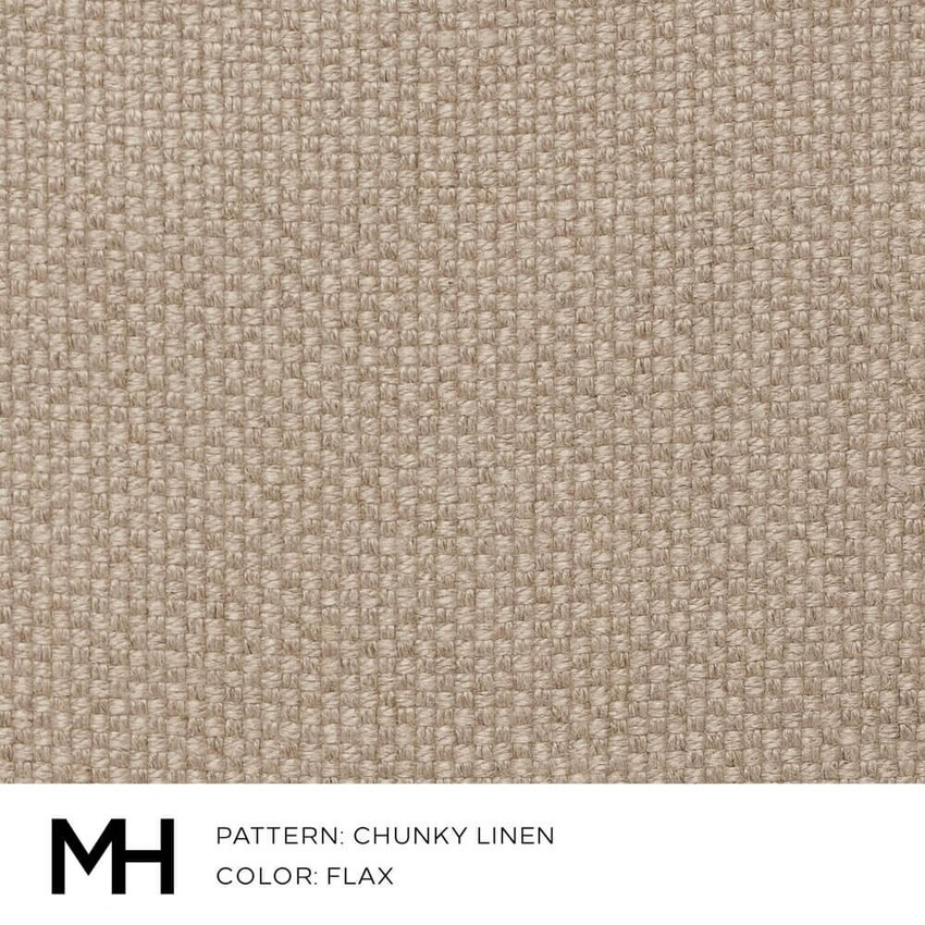 Moss Home Chunky Linen Flax Fabric by the Yard