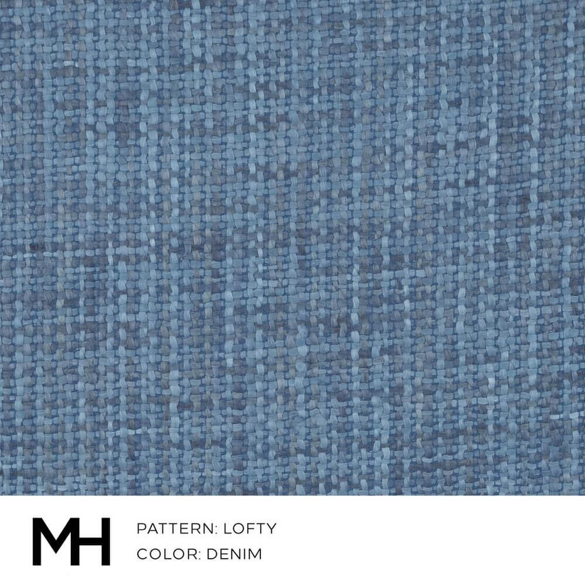 Moss Home Lofty Denim Fabric by the Yard