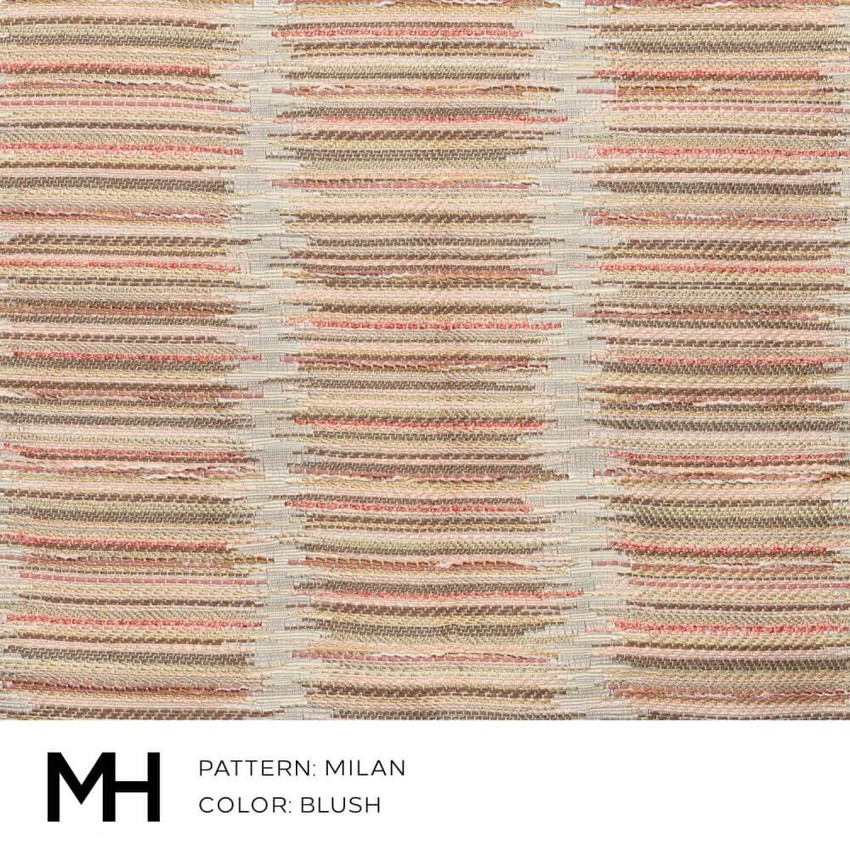 Moss Home Milan Blush Fabric by the Yard