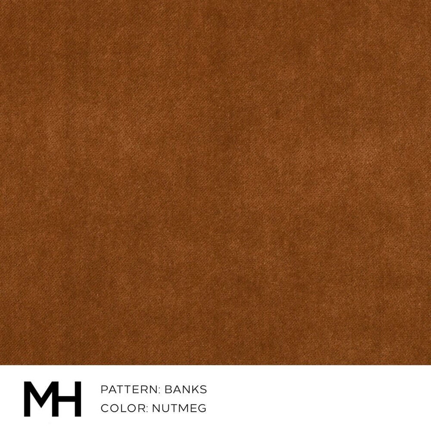 Moss Home Banks Nutmeg Fabric by the Yard