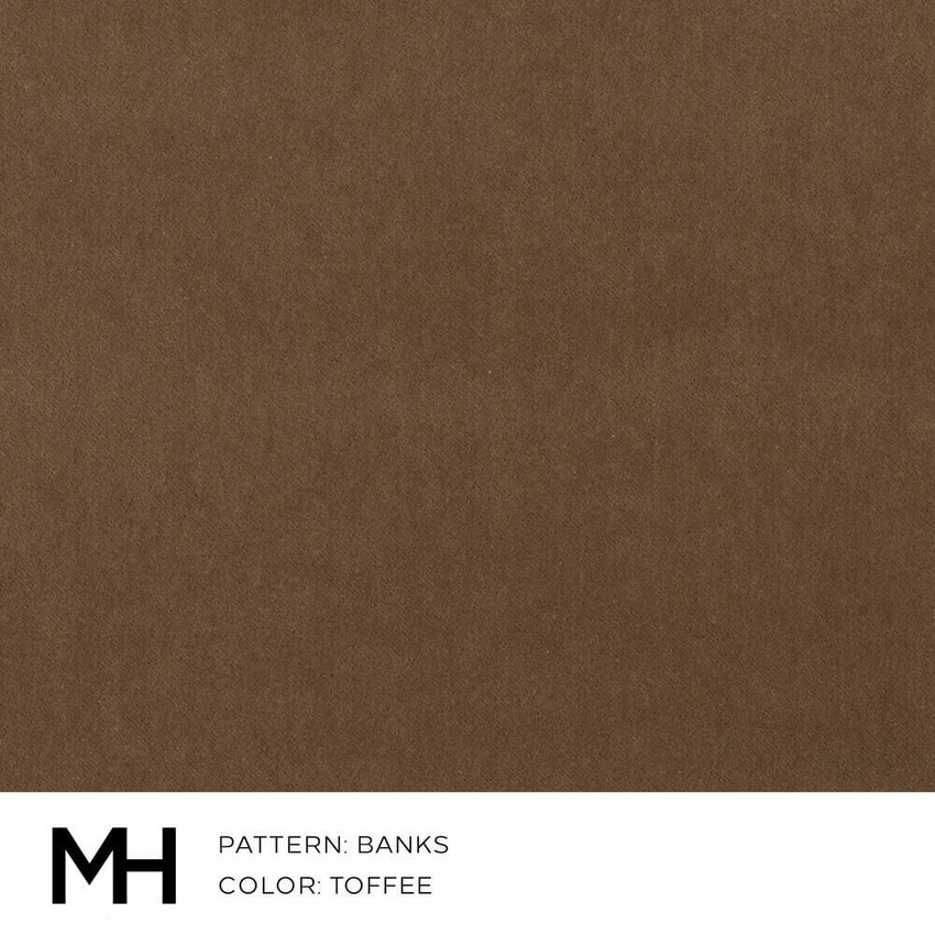 Moss Home Banks Toffee Fabric by the Yard