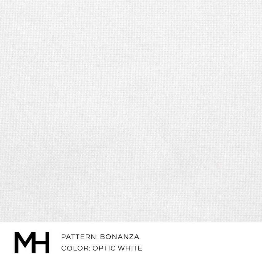 Moss Home Bonanza Optic White Fabric by the Yard