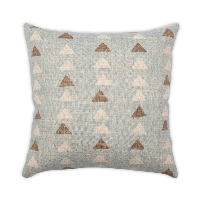 Moss Home Darts Pillow,  trend throw pillow, accent pillow, darts throw pillow in seaglass