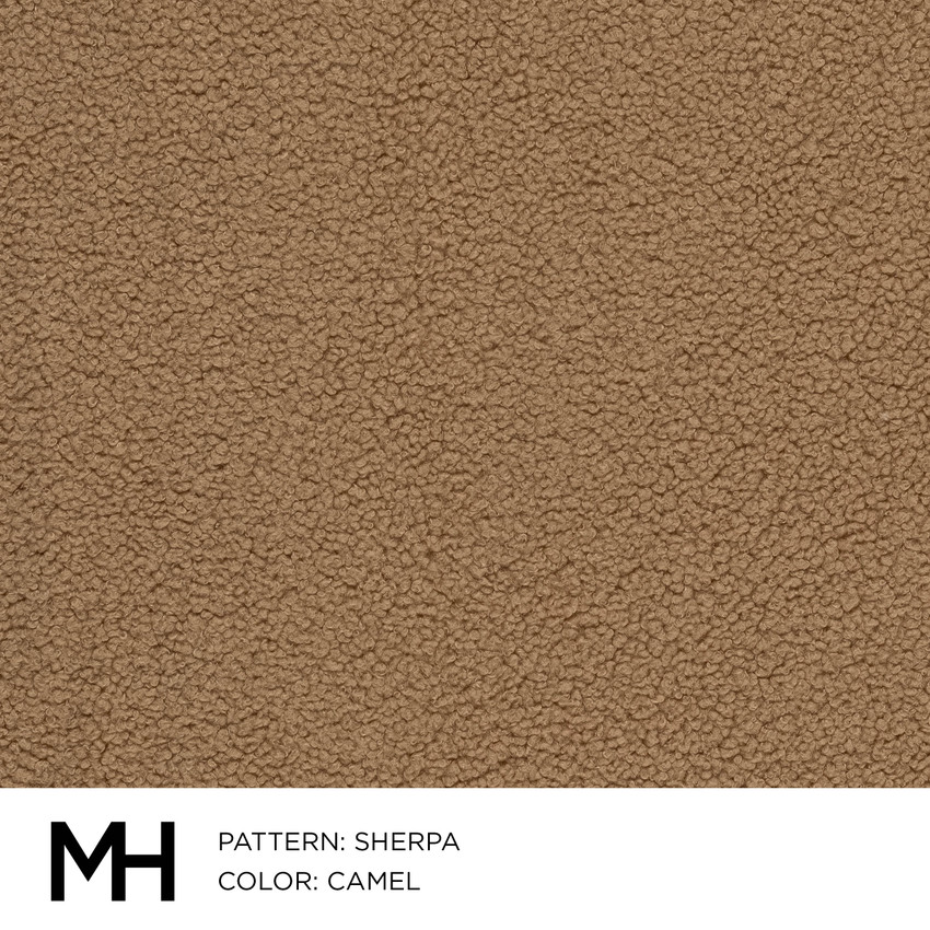 Sherpa Camel Fabric Swatch