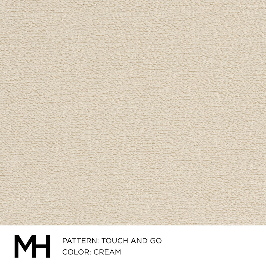 Touch and Go Cream Fabric Swatch