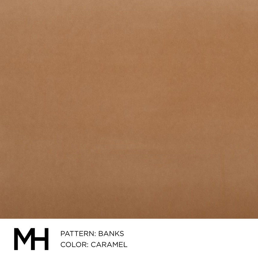 Banks Caramel Fabric Swatch