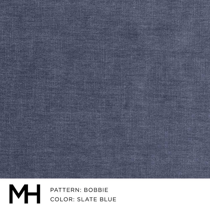 Bobbie Slate Blue Fabric Swatch Moss Studio Moss Home
