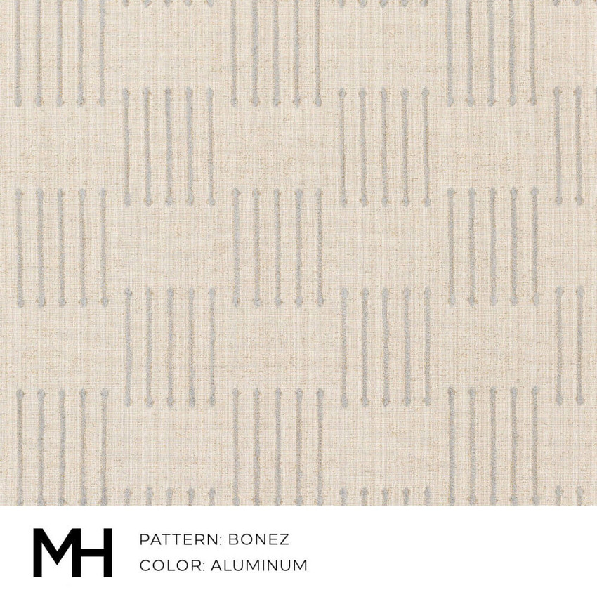Bonez Aluminum Fabric Swatch