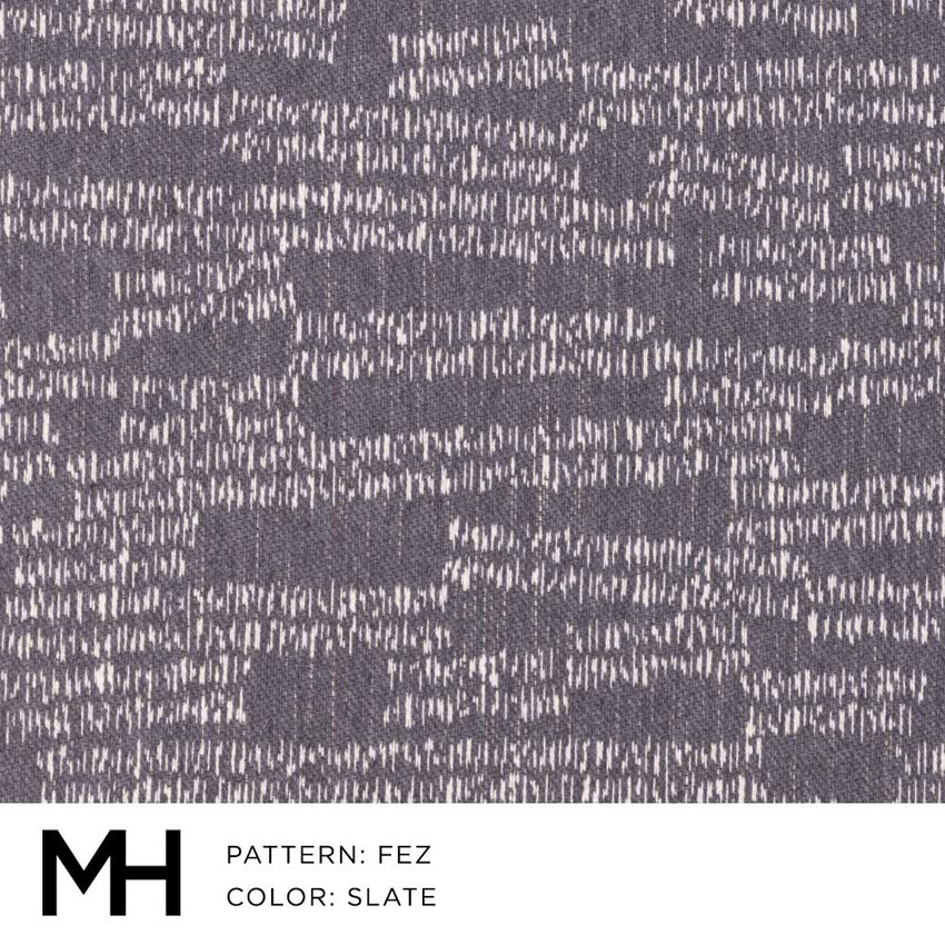 Fez Slate Fabric Swatch Moss Studio Moss Home