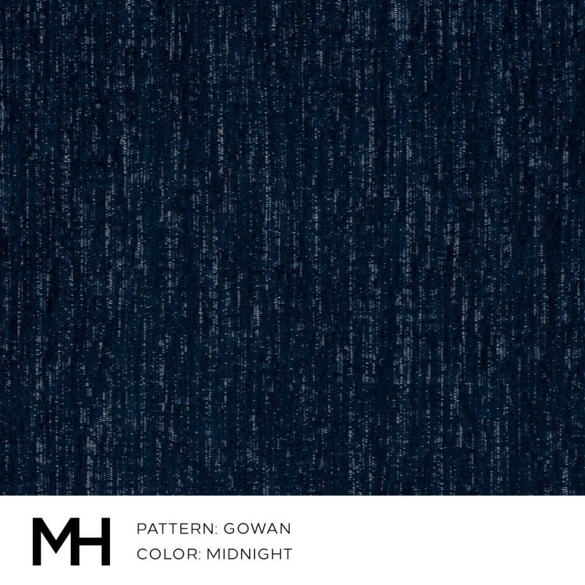 Gowan Midnight Fabric Swatch, Moss Home Fabric Swatch