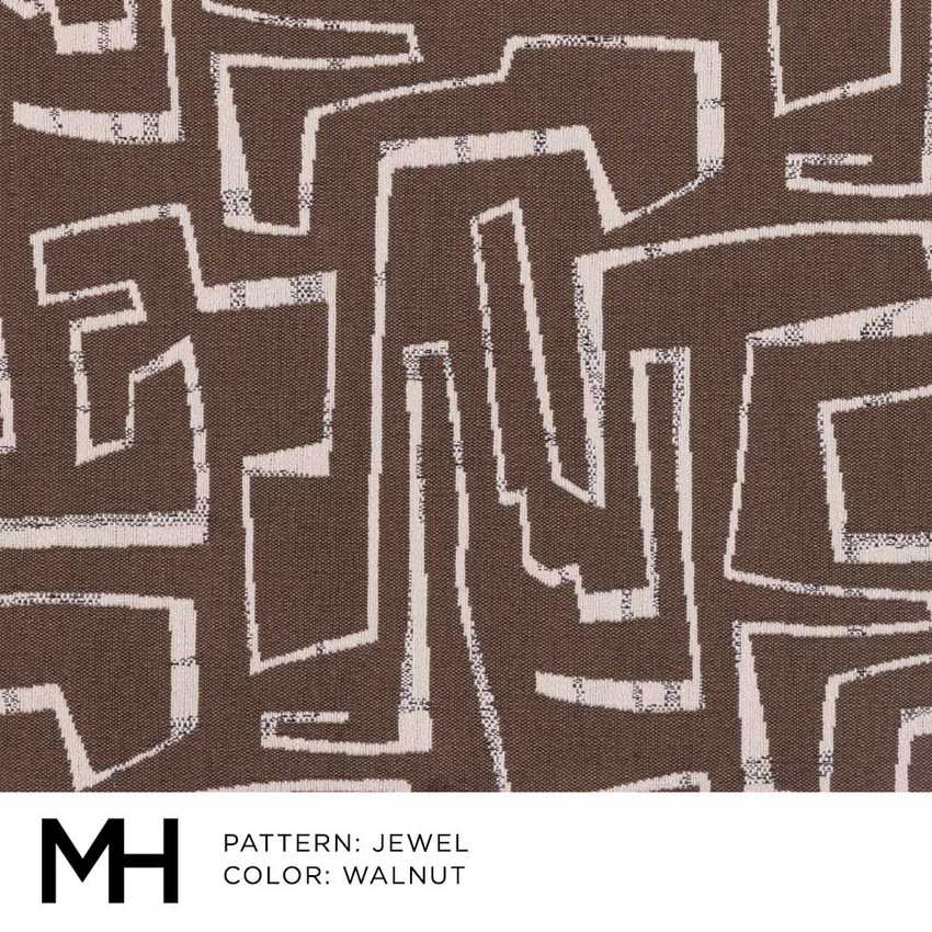 Jewel Walnut Fabric Swatch Moss Studio Moss Home