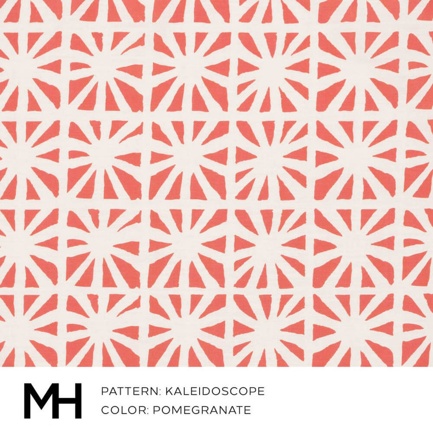 Kaleidoscope Pomegranate Fabric Swatch