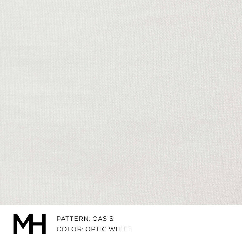 Oasis Optic White Fabric Swatch