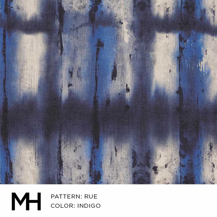 Rue Indigo Fabric Swatch