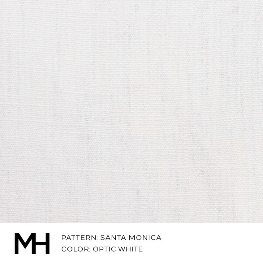 Santa Monica Optic White Fabric Swatch