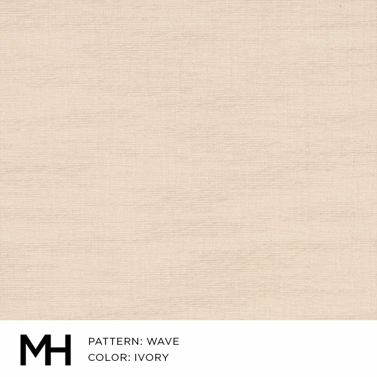 Wave Ivory Fabric Swatch