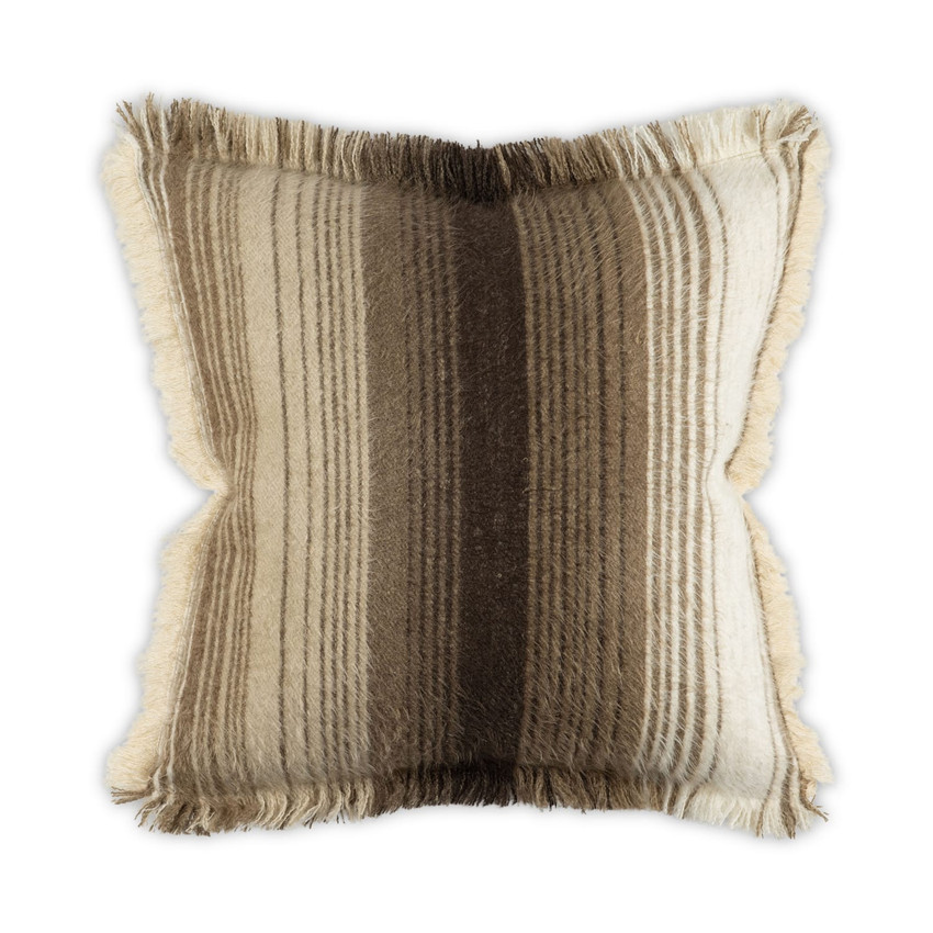 Lineup Frayed Pillow