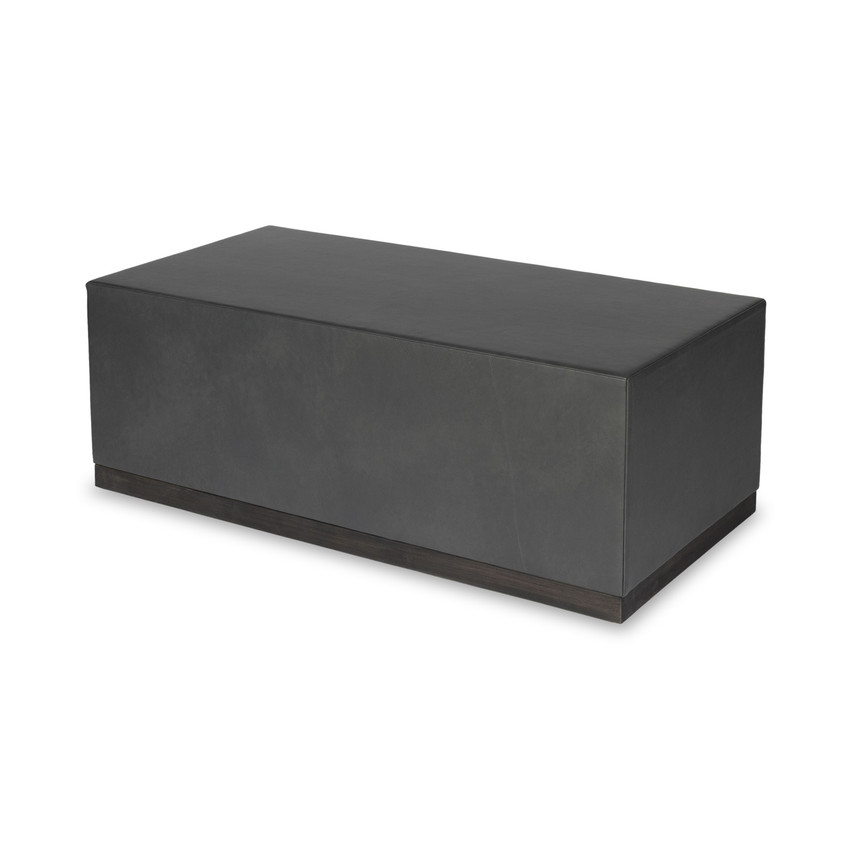 Moss Home Heath Coffee Table in Royalton Grey - Angle View