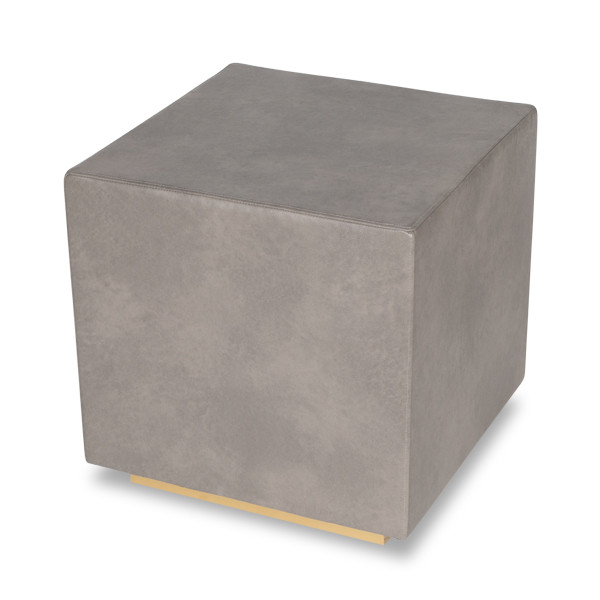 Moss Home Heath End Table in Royalton Smoke - Angle View