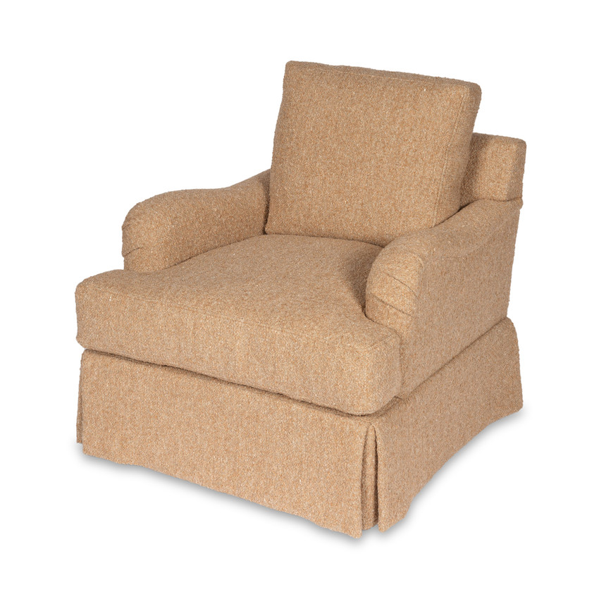 Moss Home - Made in the USA Jerry Chair in Riley Coral