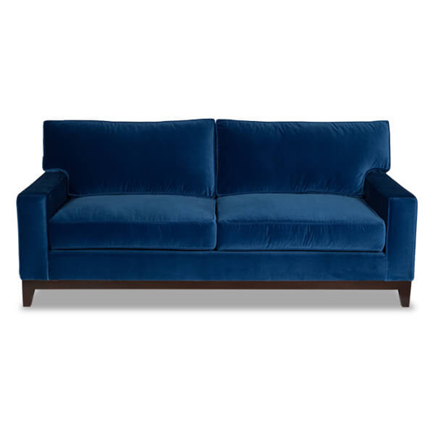 Moss Home - Made in the USA Manhattan Loveseat, Moss Studio Manhattan Loveseat