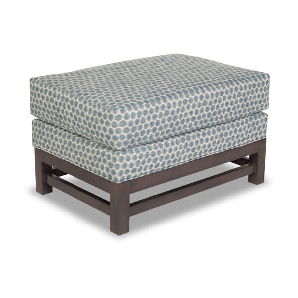 Moss Home - Made in the USA Vicky Ottoman, Moss Studio Vicky Ottoman