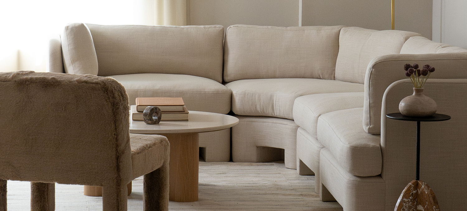 Sectional and Chair