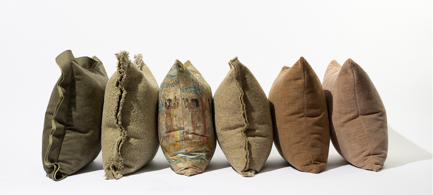 6 pillows