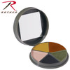 Rothco GI Type 5 Color Camo Face Paint - Round Compact