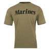 Rothco AR 670-1 Coyote Brown Marines Physical Training T-Shirt