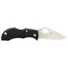 Spyderco Manbug3 Black Frn Plain