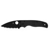 Spyderco Shaman Lw 3.58" Blk Srtd