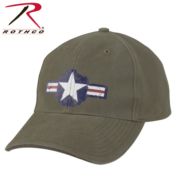 Rothco Vintage Air Corps Logo Low Profile Cap