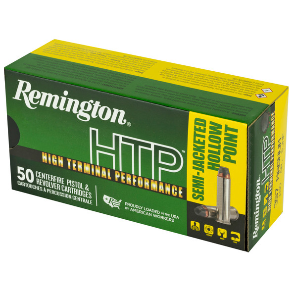 Rem Htp 357mag 180gr Sjhp 50/500