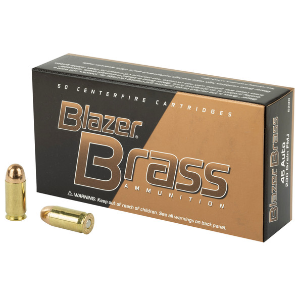 Blazer Brass 45acp 230 Fmj 50/1000