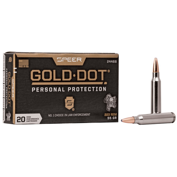 Spr Gold Dot 223 Rem 55gr Hp 20/200