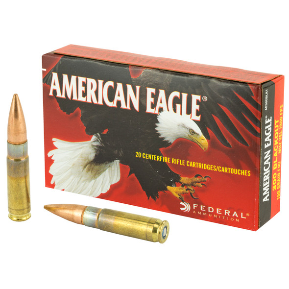 Fed Am Eagle 300blk 150gr Fmj 20/500 Fed Am Eagle 300blk 150gr Fmj 20/500