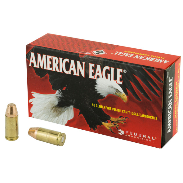 Fed Am Eagle 9mm 147gr Fmj 50/1000