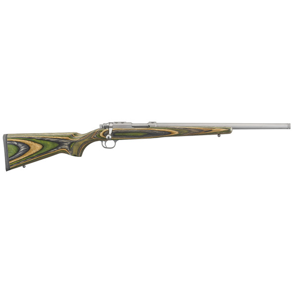 Ruger 77/17 17wsm 18.5" 6rd Sts/grn