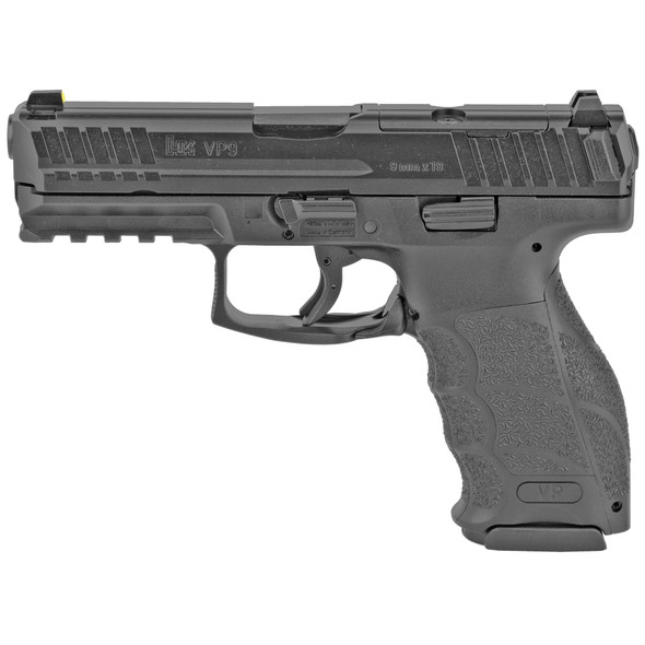 Hk Vp9 Or 9mm 4.09" 10rd Blk 2mags