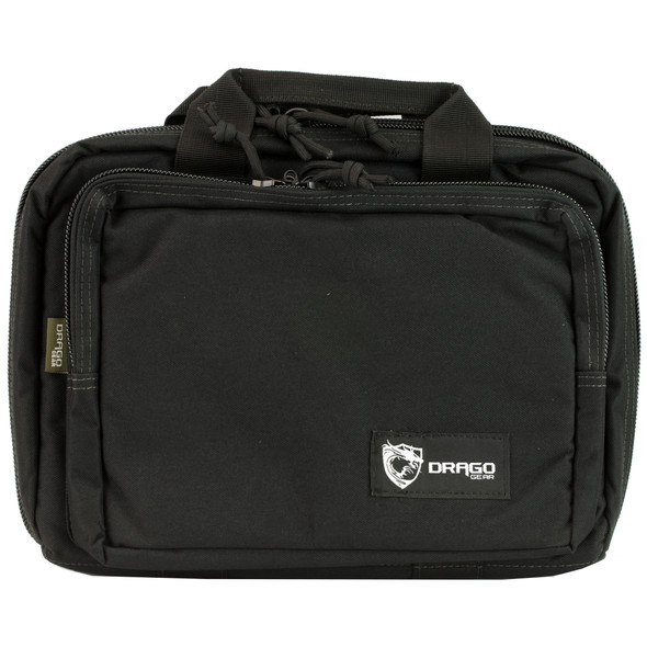 Drago Gear Double Pistol Case Blk