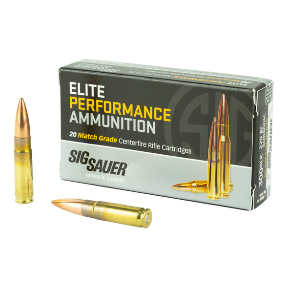 Sig Ammo 300blk 220gr Otm 20/500 Sig Ammo 300blk 220gr Otm 20/500
