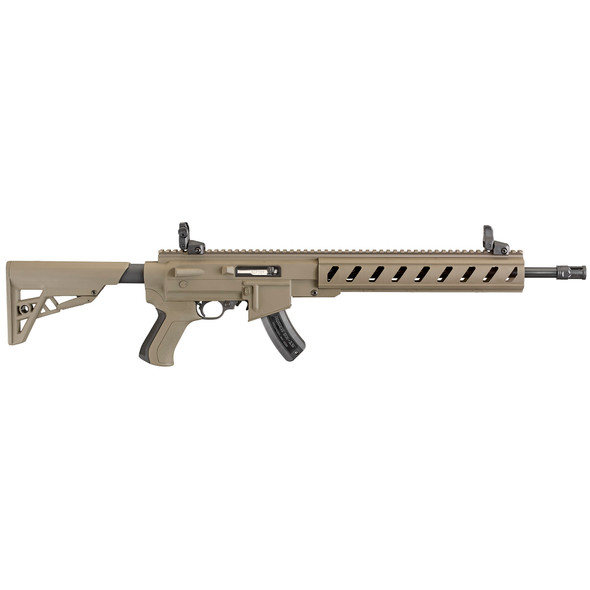 Ruger 10/22 Tact 22lr 16.12" Fde 15r