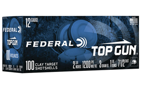 Fed Top Gun 12ga 2.75" #7.5 100/200