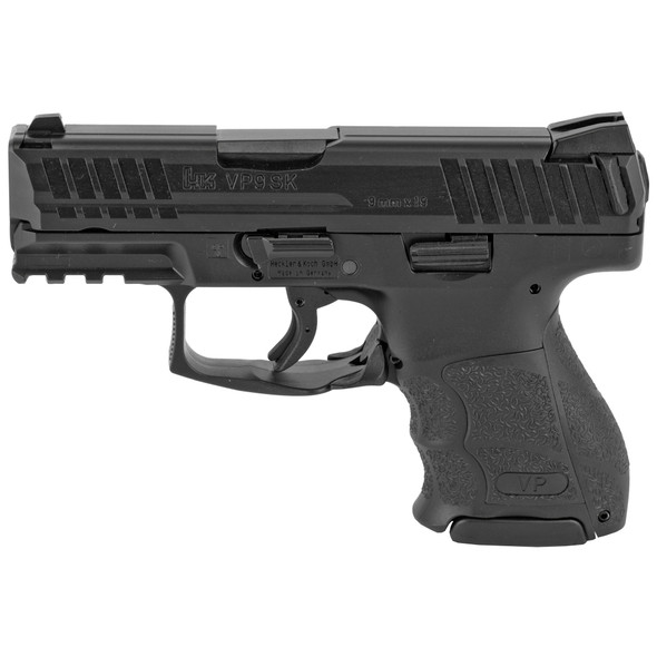 Hk Vp9sk 9mm 3.39" 10rd Blk 2mags