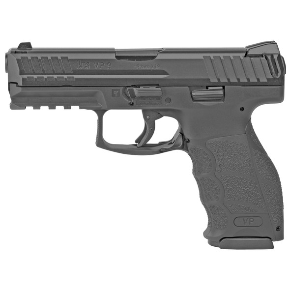 Hk Vp9 9mm 4.09" 17rd Blk 2mags