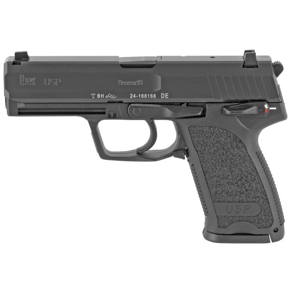 Hk Usp 9mm 4.25" Blk V1 Da/sa 15rd