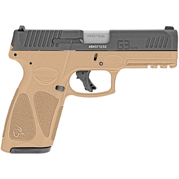 Taurus G3 9mm 4" 17rd Tan/blk