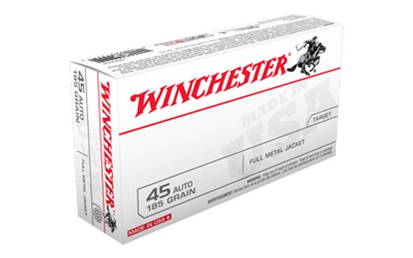 Win Usa Trgt 45auto 185gr Fmj 50/500 - WNUSA45A